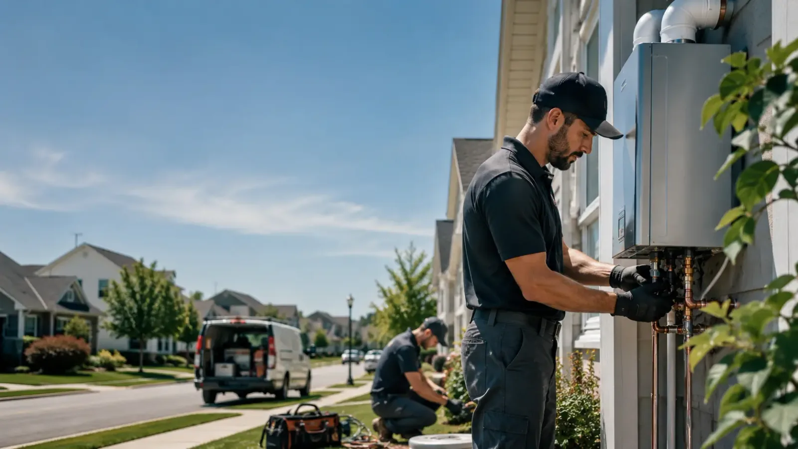 Tankless Water Heater Installation in Newhall, IA